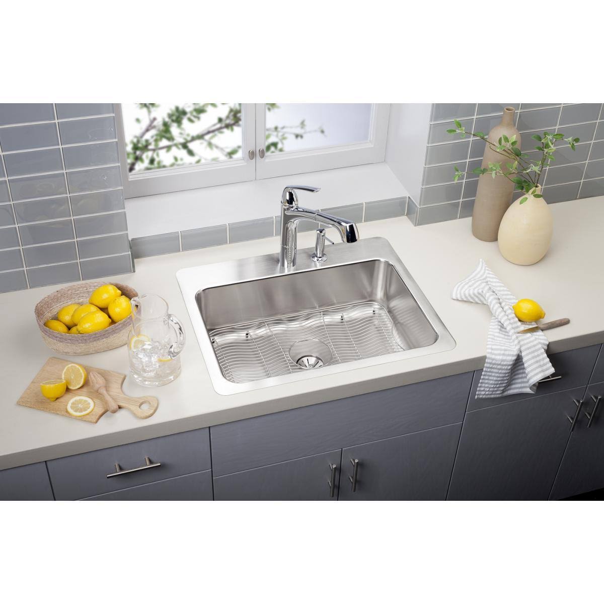 Elkay LKGT1041RB Gourmet Pull Out Single Handle Kitchen Faucet Oil Rubbed Bronze