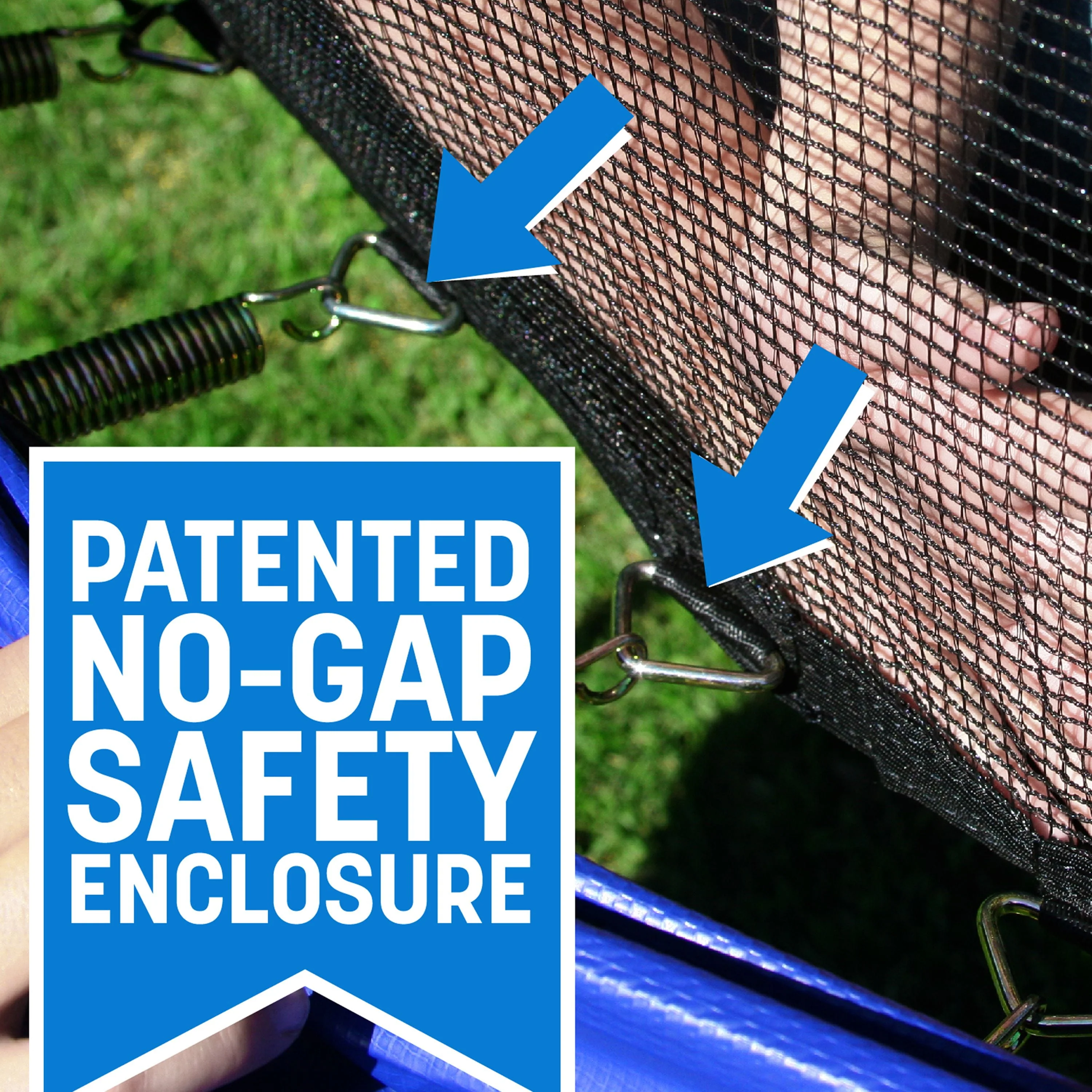 Skywalker Trampolines 12' Trampoline, with Safety Enclosure, Blue