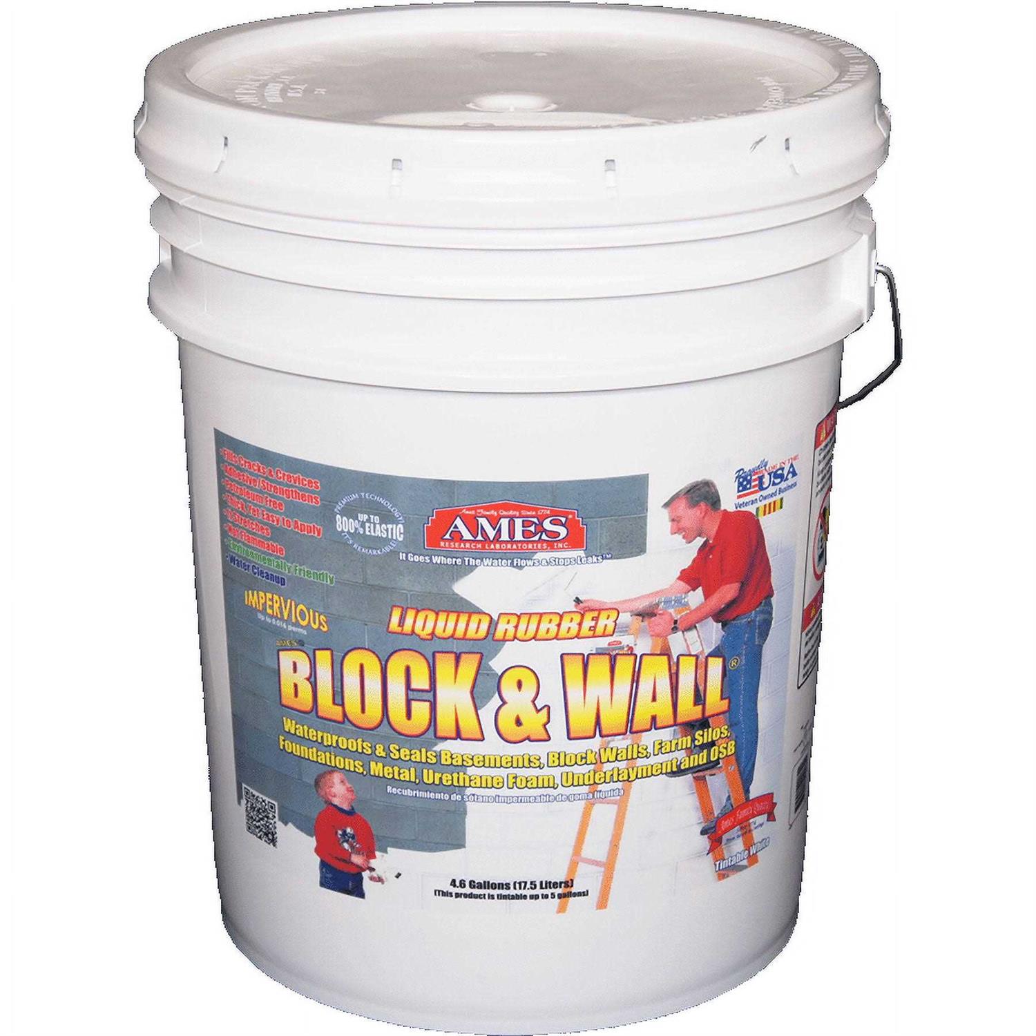 Ames Block &amp; Wall Liquid Rubber Coating 5 Gallon - Shop Hardware Tools Online Store