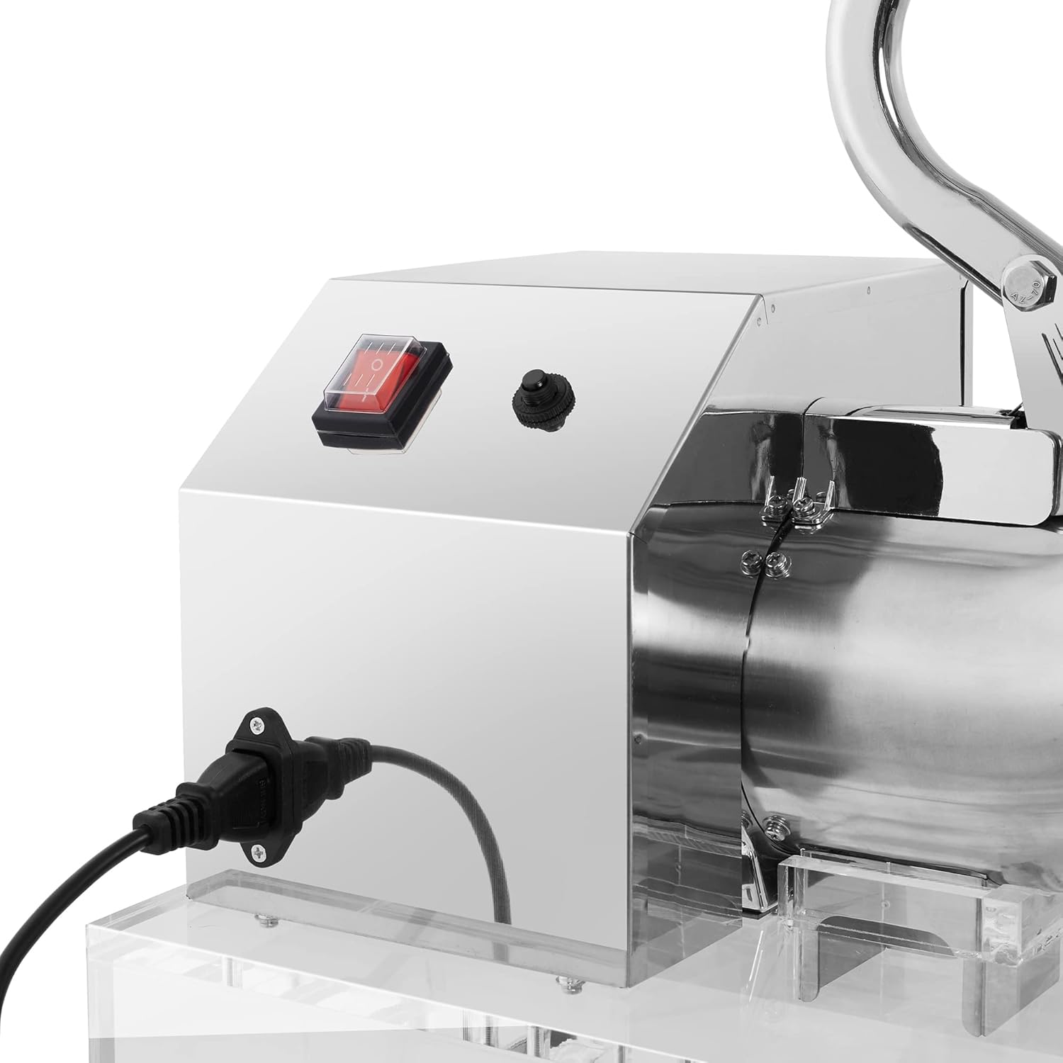 Olde Midway Commercial Snow Cone Machine, Shaved Ice Maker with Stainless Steel Scoop