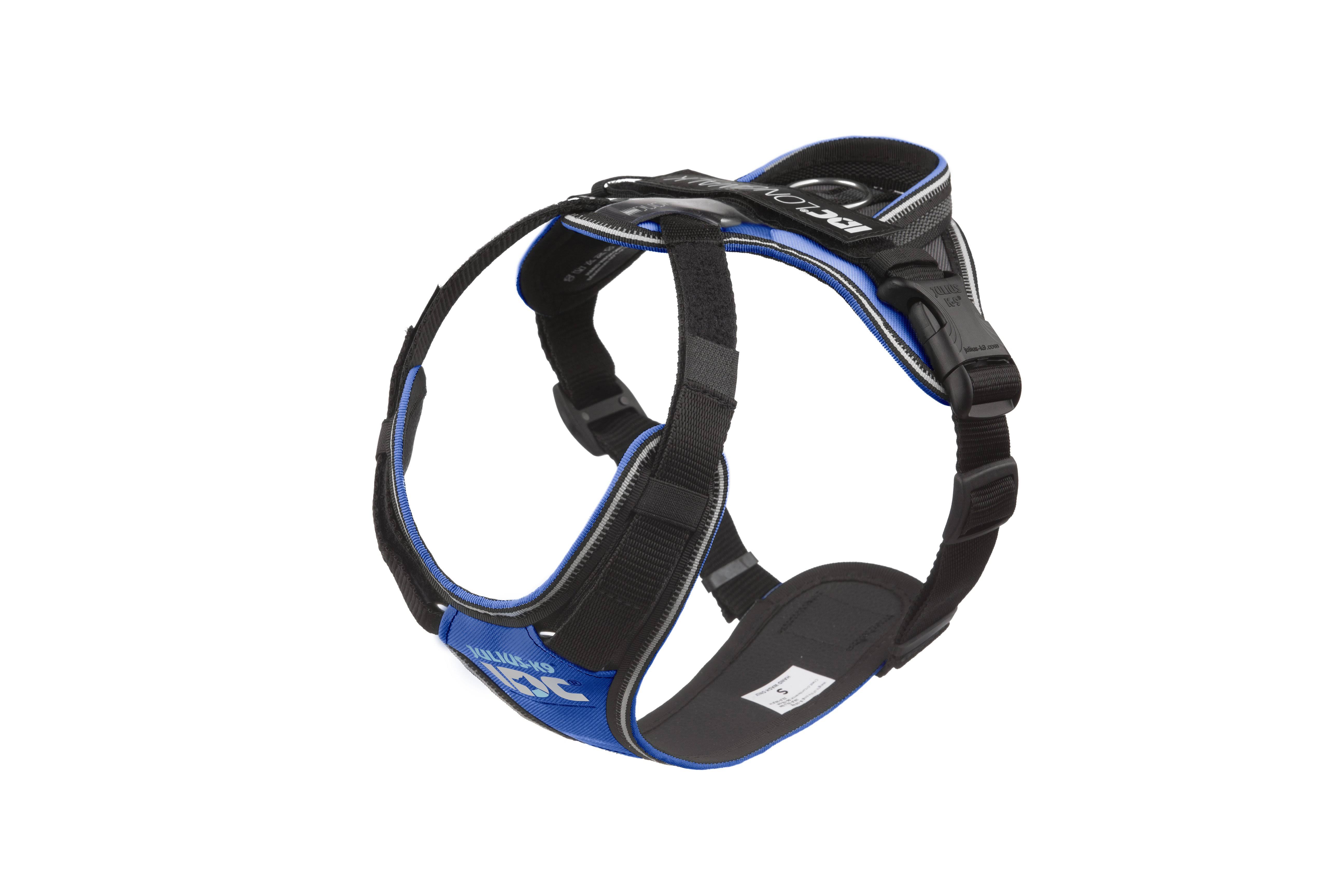 Julius-K9 IDC Longwalk Reflective Dog Walking Harness for Large Dogs, Size XL