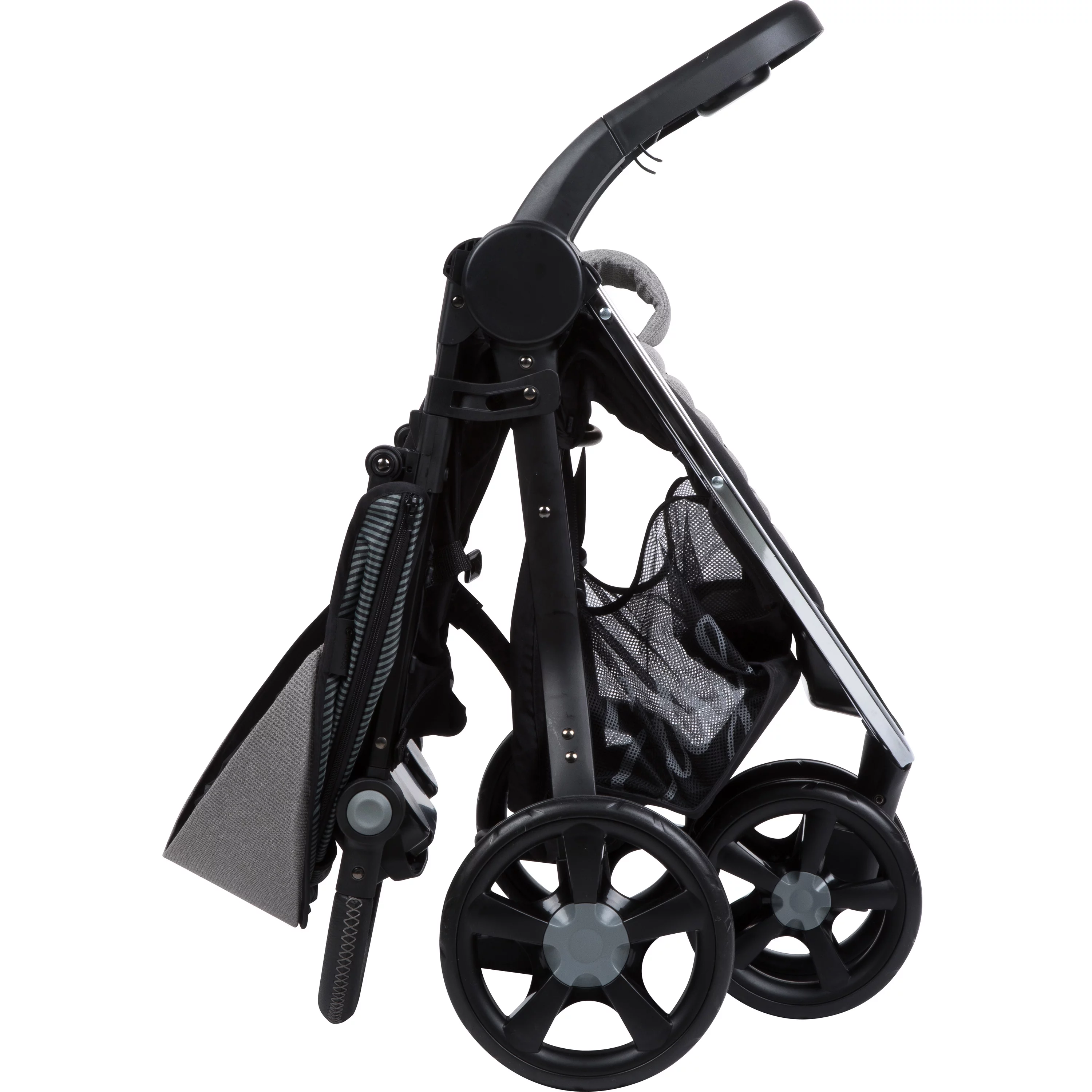 Monbebe Edge Travel System Stroller and Rear-Facing Infant Car Seat, Pinstripe