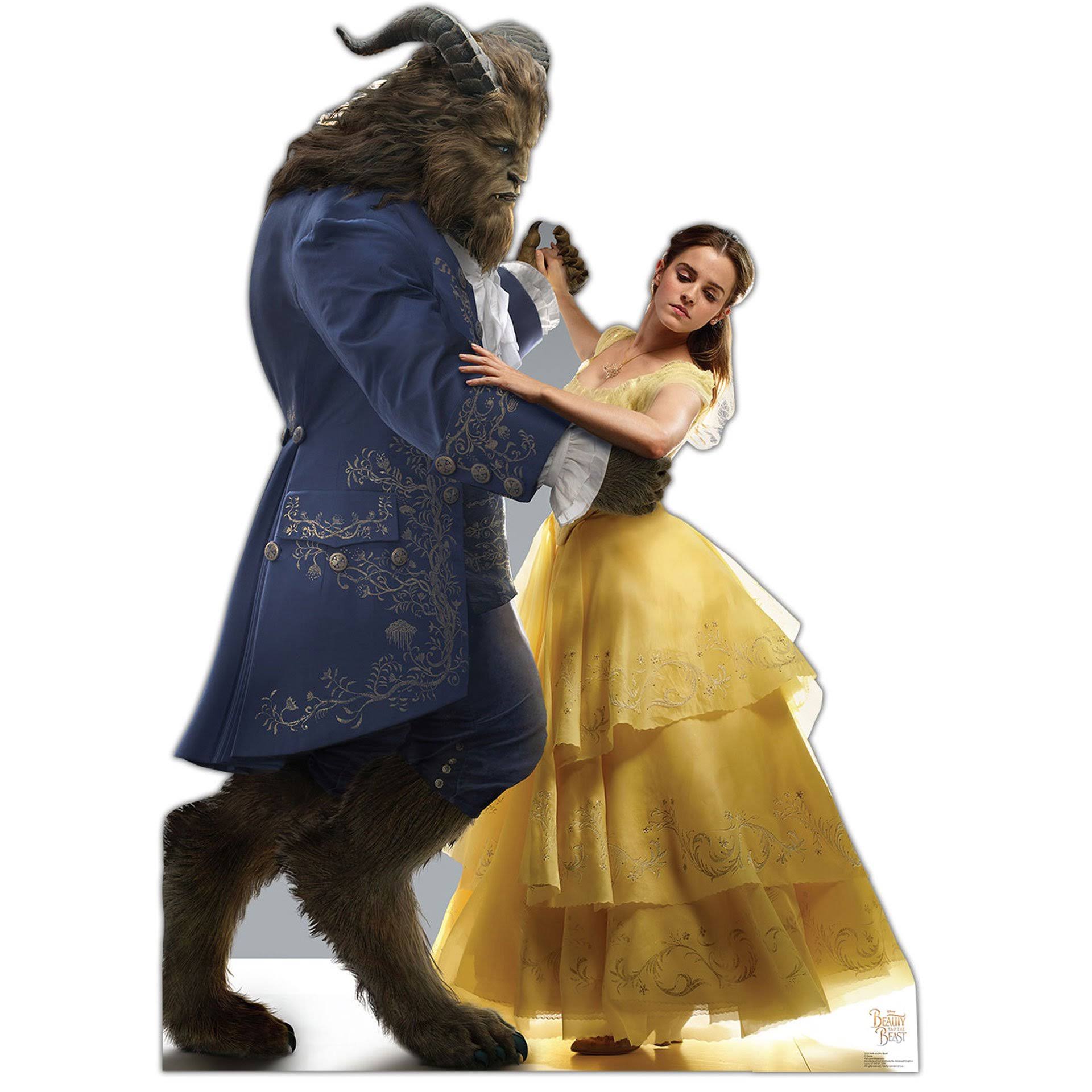 Beauty and The Beast Belle and The Beast Cardboard Standup