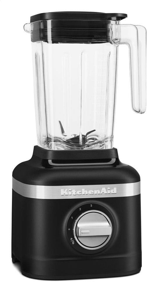KitchenAid - K150 3 Speed Ice Crushing Blender with 2 Personal Blender Jars - Black Matte