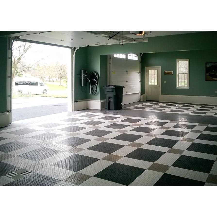 Big Floors GarageTrac Diamond Durable Interlocking Modular Garage Flooring Tile - Shop Hardware Tools Online Store