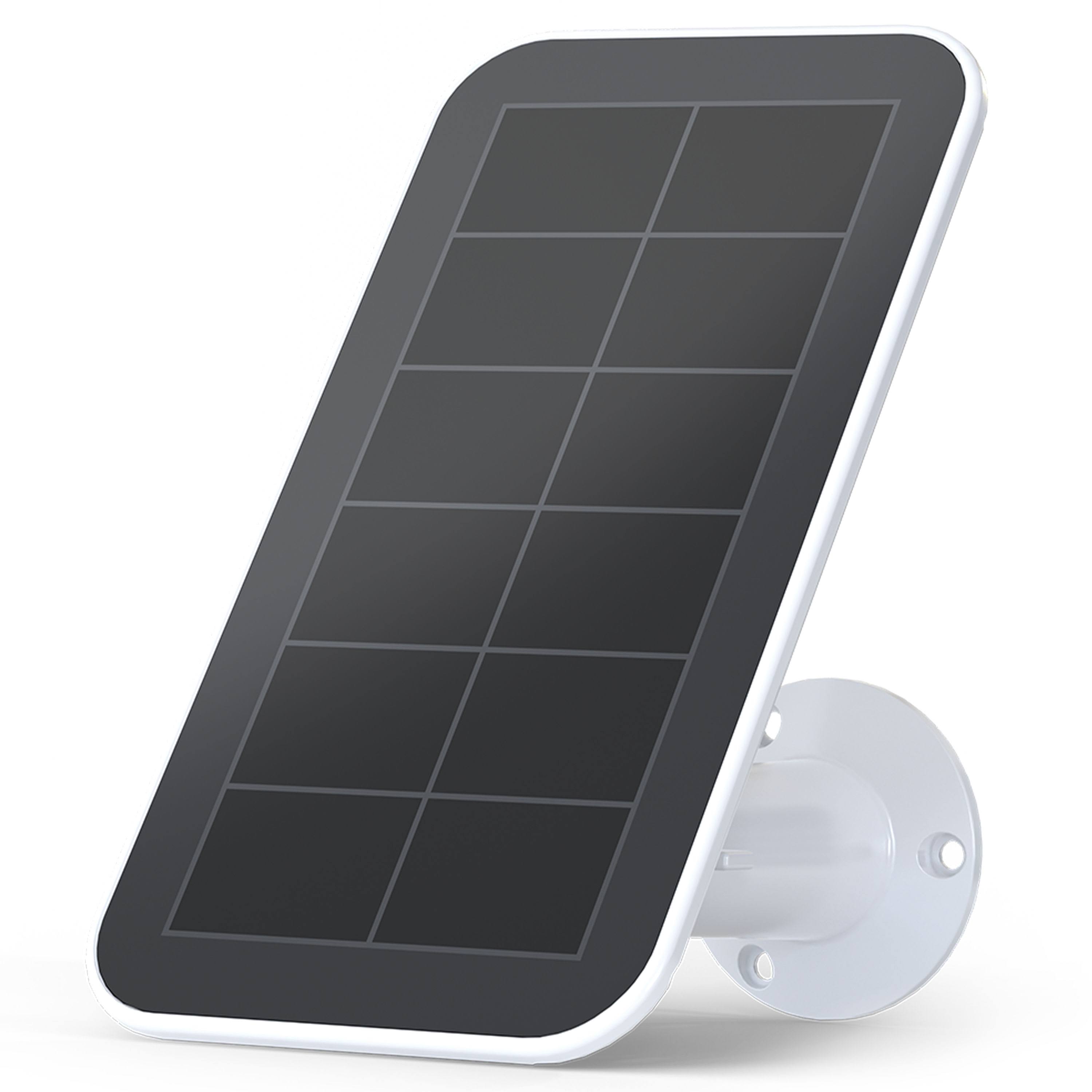 Solar Panel Charger for Arlo Ultra/Pro 3 Security Cameras - White/Black