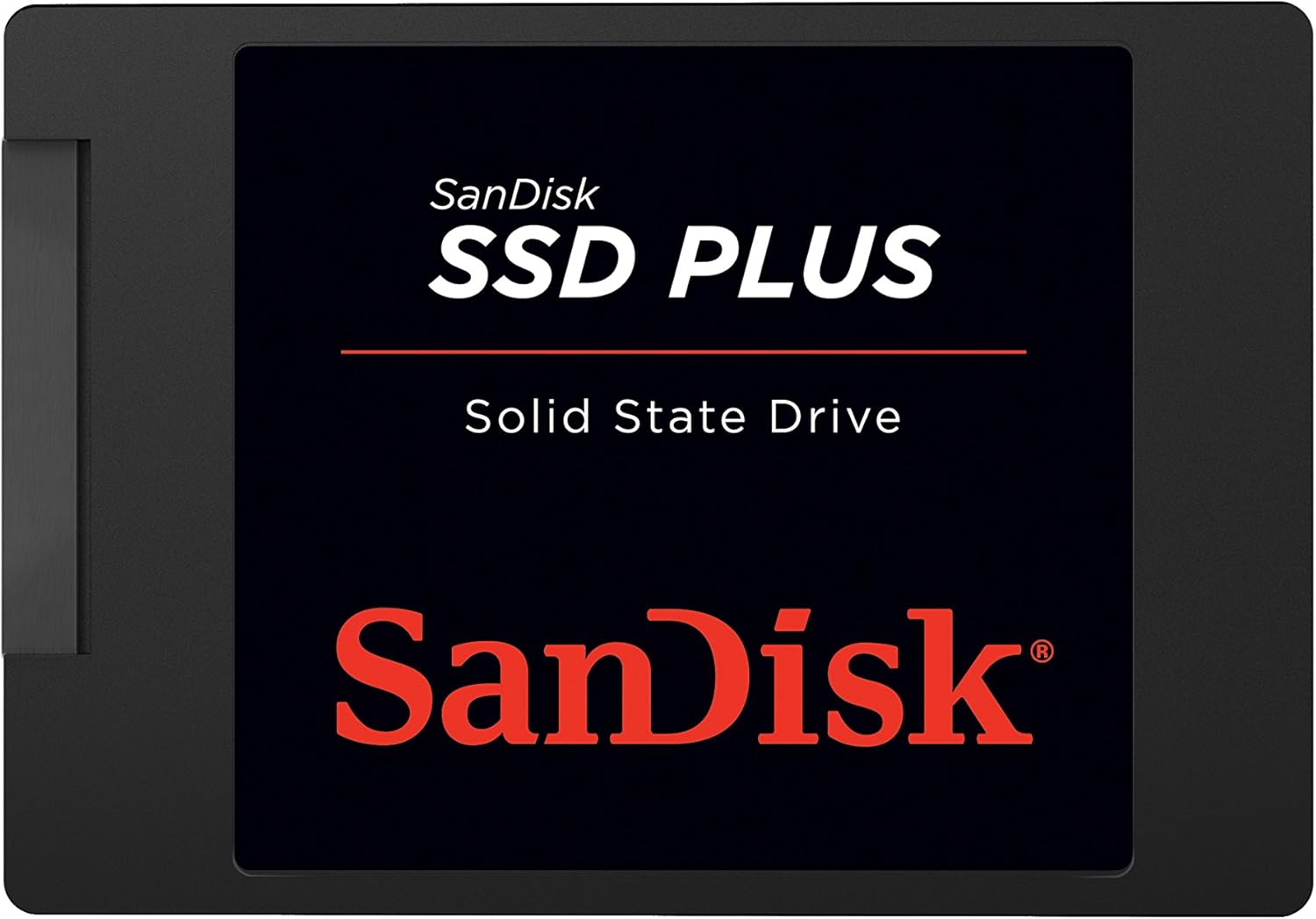 SanDisk SSD PLUS 1TB Internal SSD - SATA III 6 Gb/s, 2.5"/7mm, Up to 535 MB/s - SDSSDA-1T00-G26 Pack of 2