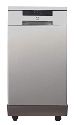 SPT SD-9263SSA Stainless Steel 18″ Energy Star Portable Dishwasher
