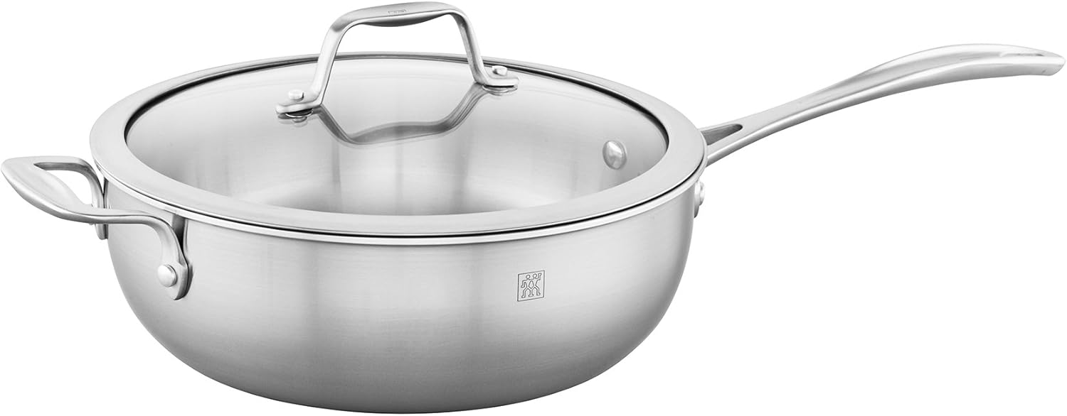 ZWILLING Spirit Stainless Perfect Pan, 4.6-qt, Stainless Steel