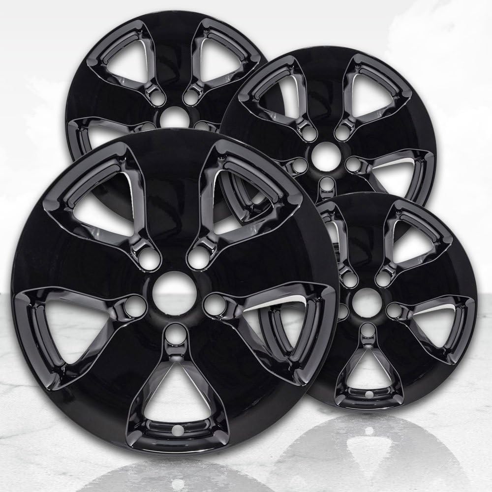 Upgrade Your Auto 18" Gloss Black Wheel Skins (Set of 4) for Jeep Grand Cherokee 2011-2014