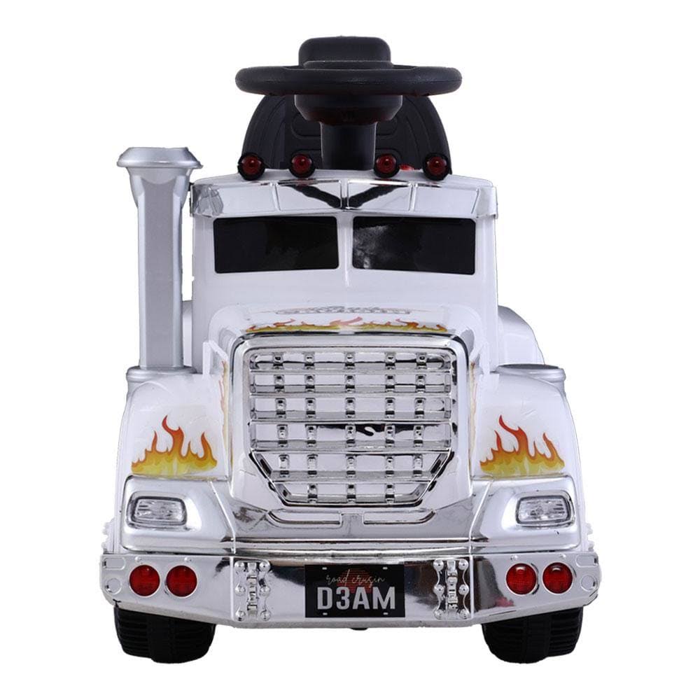 Ride On Cars Kids Electric Toys Car Battery Truck Childrens Motorbike Toy Rigo - White