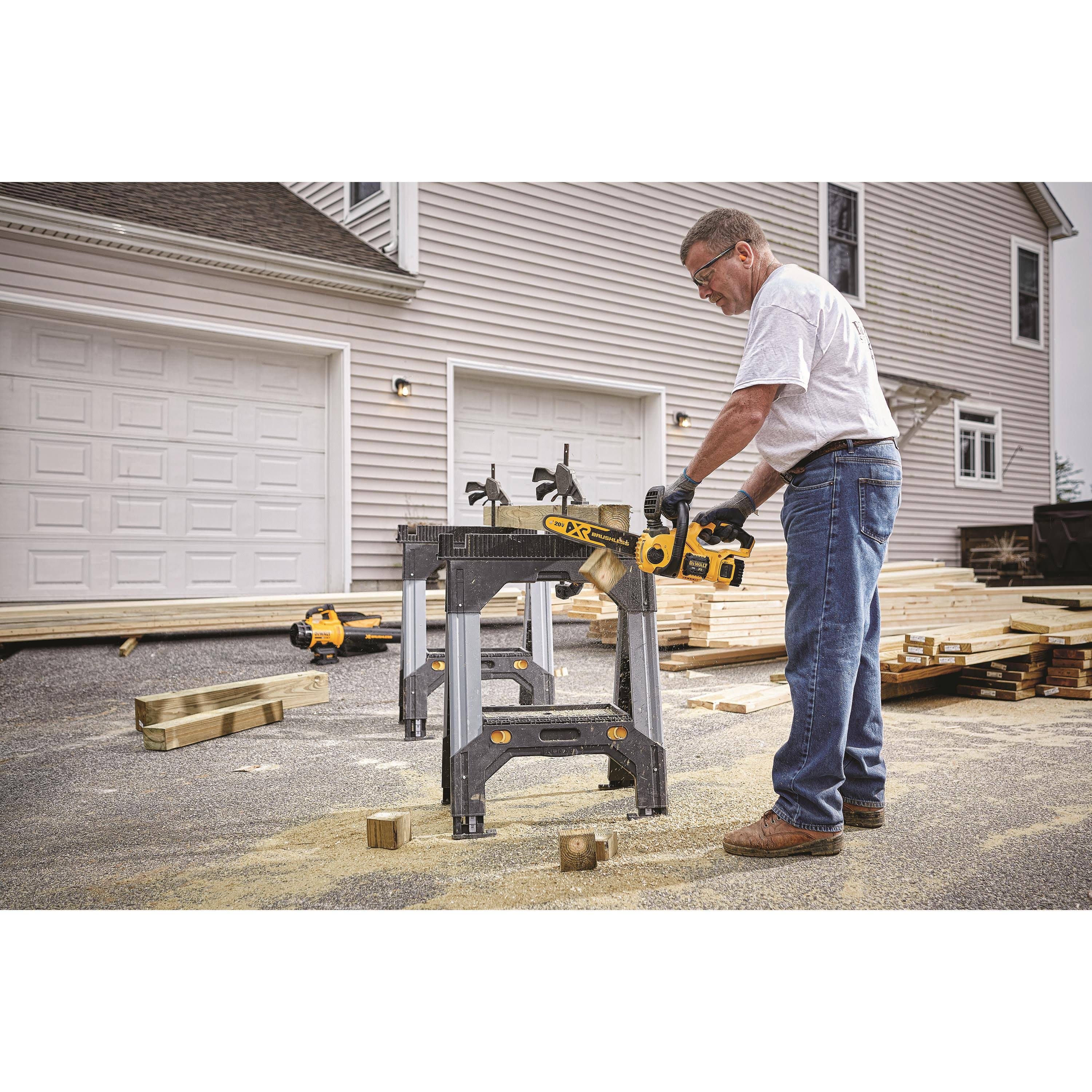 20-Volt Max Xr Compact 12-Inch Cordless Chainsaw, Tool Only
