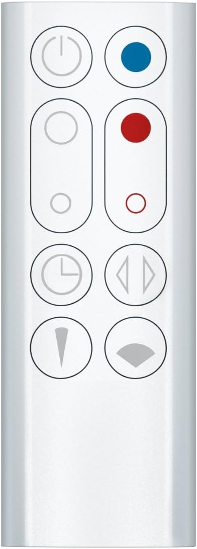 Dyson 61874-02 AM09 Fan + Heater, White/Silver (Refurbished)