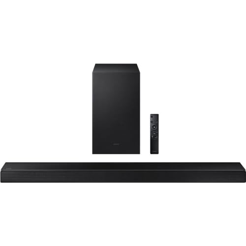 Samsung 2.1ch A550 A Series Soundbar - Dolby 5.1/ DTS Virtual: X (HW-A550, 2021 Model)