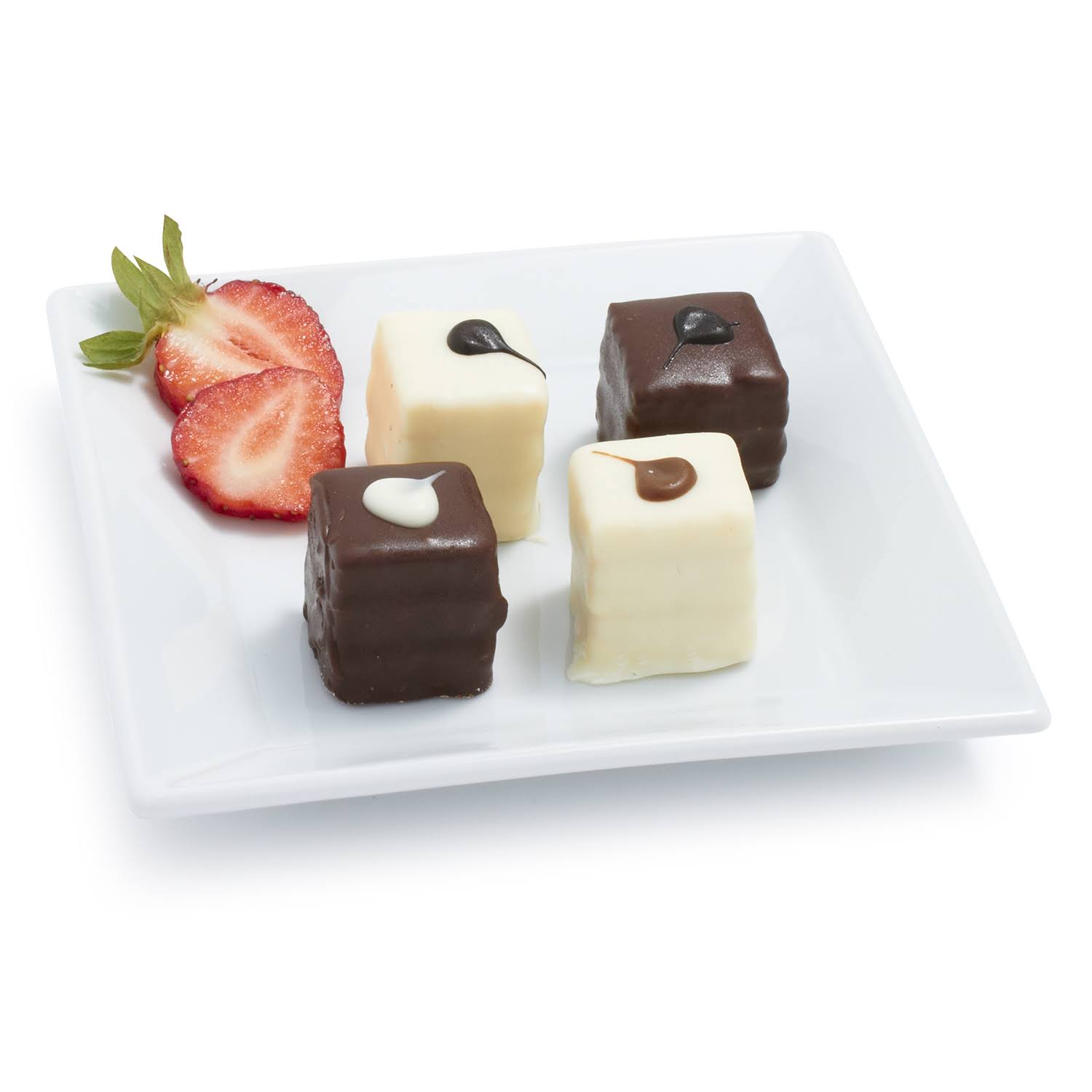 Black and White Petit Fours, 60 count