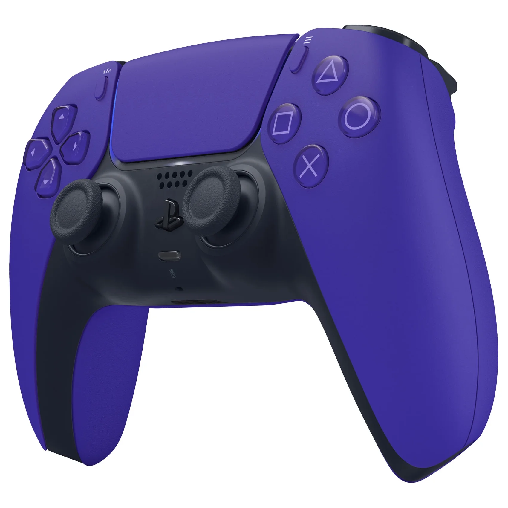 Sony Playstation 5 Slim Disc Bundle with Horizon Forbidden West, Extra Galactic Purple Controller, FPS Grip Kit, Dual Charge Dock and MightySkins Decal Voucher