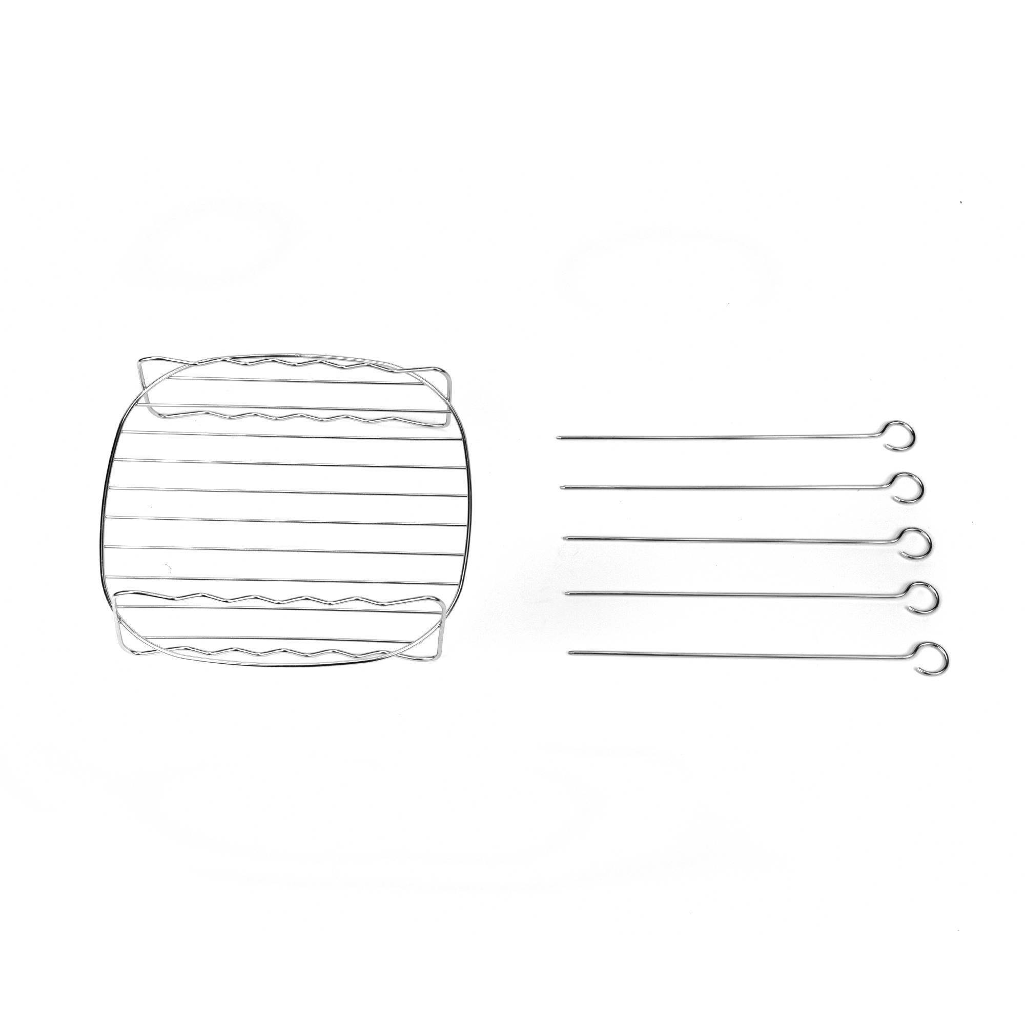 Cosori Premium 3.7 qt. Air Fryer u0026 Skewer Rack Set - White