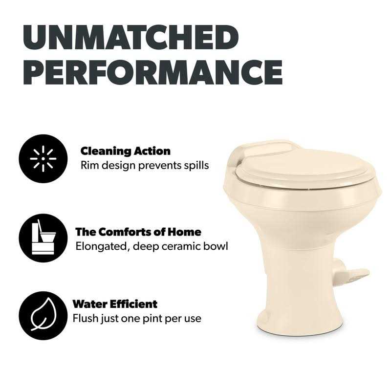 Dometic 300 RV Toilet 302300073 - Shop Hardware Tools Online Store