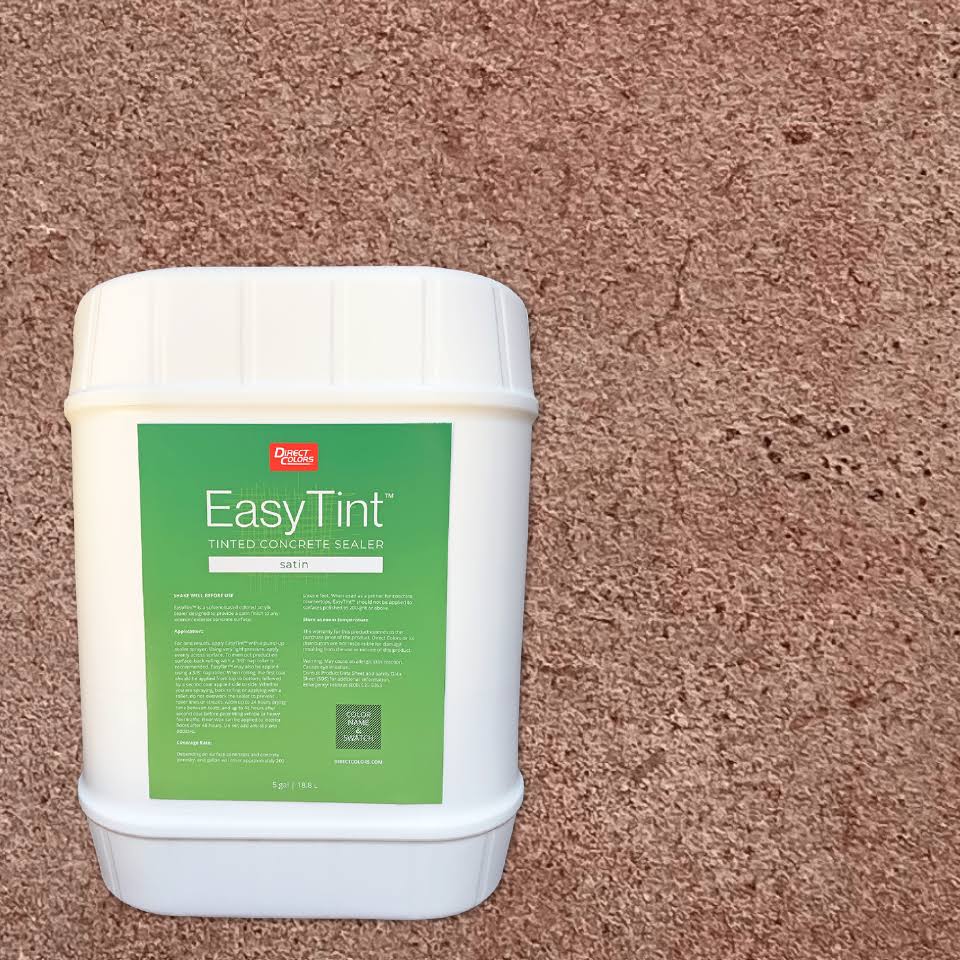 EasyTint Stain: Satin: Cinnabar: 5 Gallon