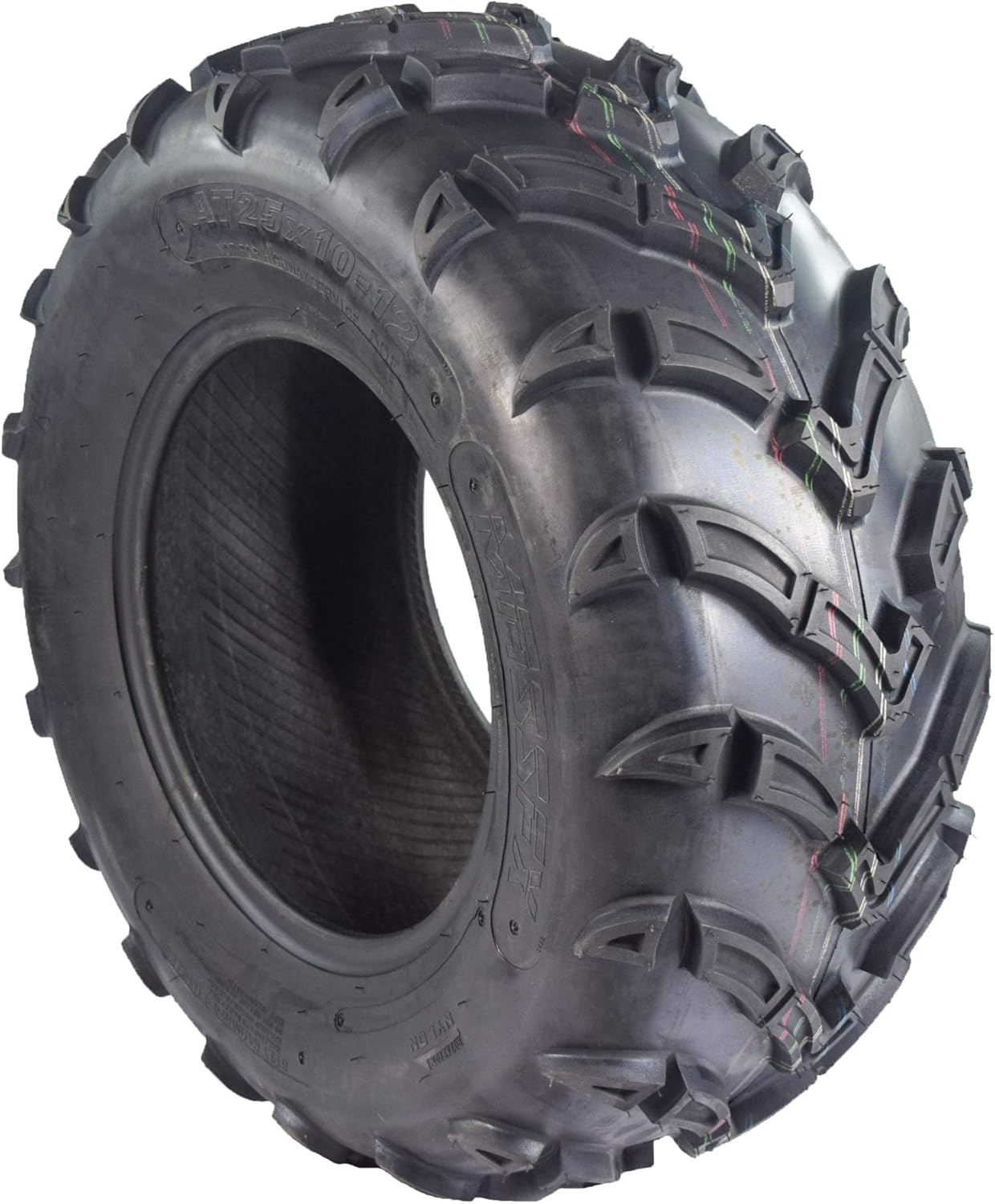 MASSFX MK25812 ATV 25x8-12 Tires 2 Set Front 6 Ply 1/2" Tread Depth 25x8x12