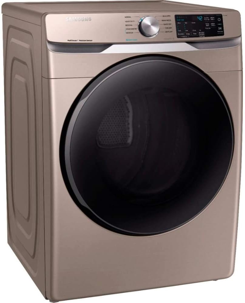 SAMSUNG DVG45R6100C 7.5 cu. ft. Gas Dryer with Steam Sanitize+ in Champagne