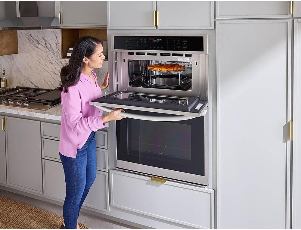 LG WCEP6423F 30 Inch Smart 6.4 cu. ft. Total Capacity Electric Combination Double Wall Oven with Wi-Fi