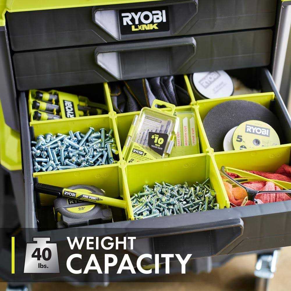 RYOBI LINK 3-Drawer Tool Box with Foam Insert - Shop Hardware Tools Online Store