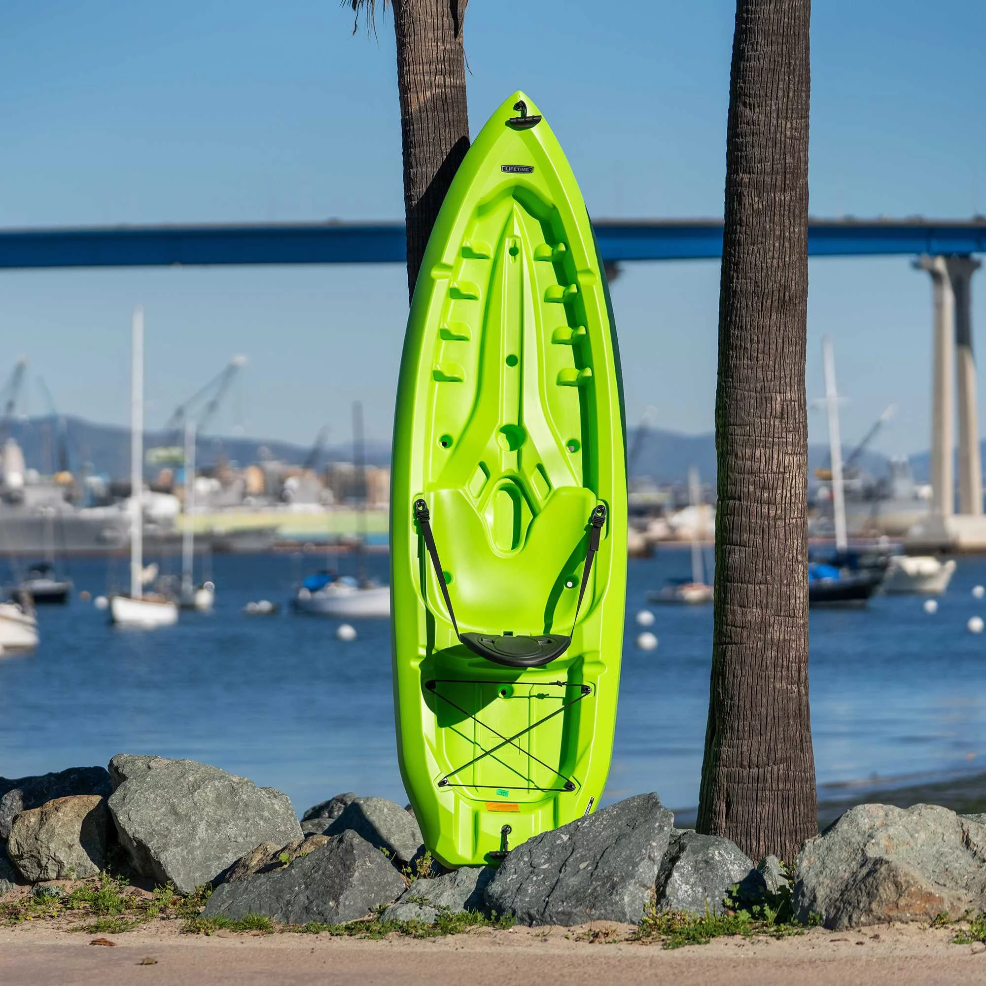Lifetime Daylite 8 ft Sit-on-top Kayak (Paddle Included), Dark Blue