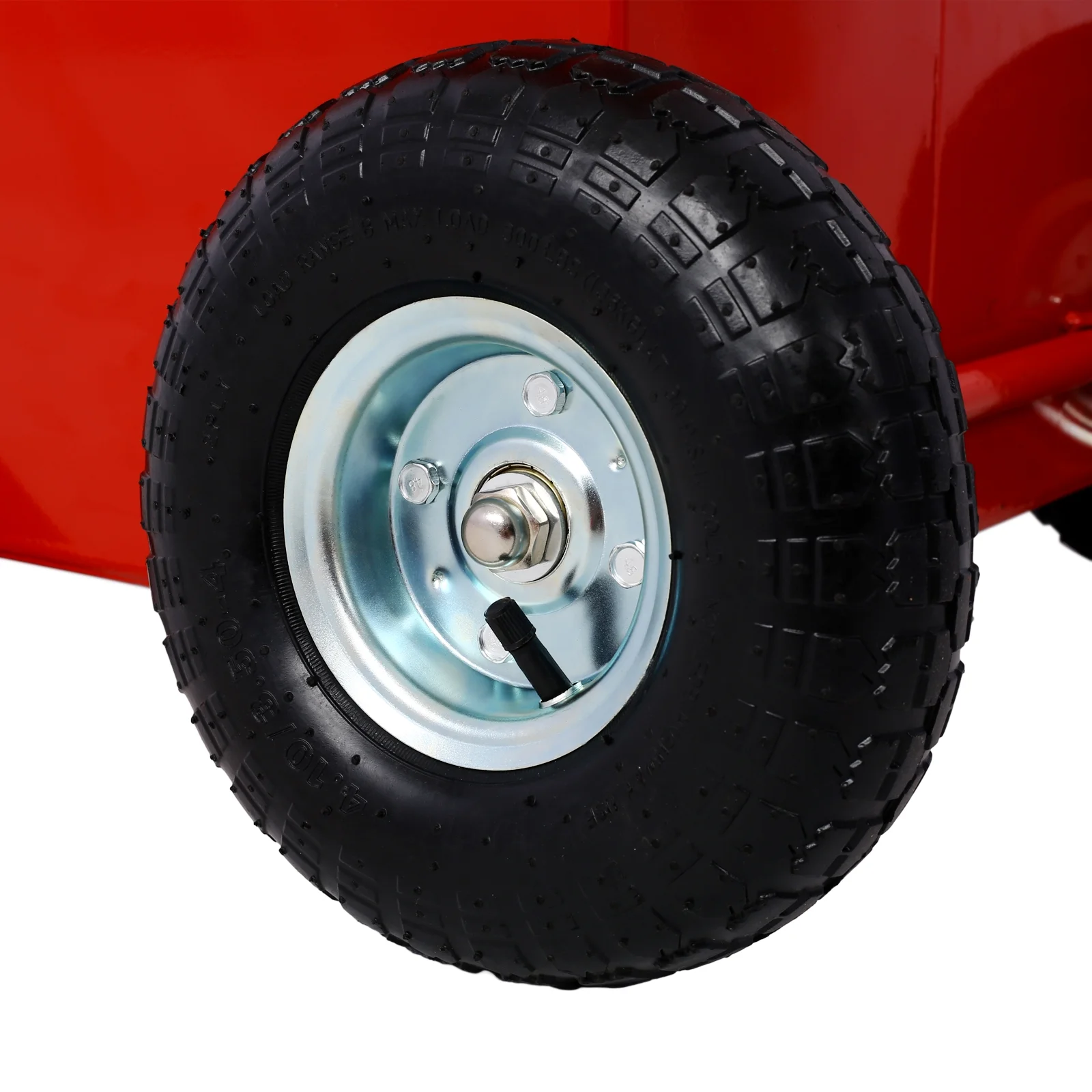 Tabaray 30 Gallon Gas Caddy With Wheels, Fuel Transfer Tank Gasoline Diesel Can Reversible Rotary Hand Siphon Pump, Fuel Storage Tank For Automobiles ATV Car Mowers Tractors Boat Motorcycle(Red) - Curated Treasures Market