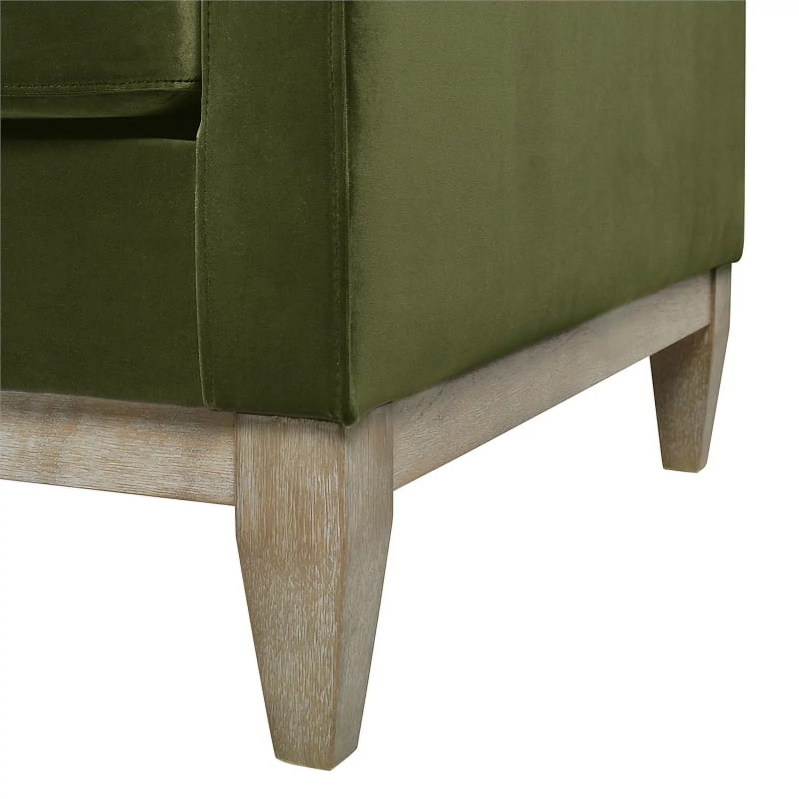 Jennifer Taylor Home Knox 84" Modern Farmhouse Sofa Olive Green