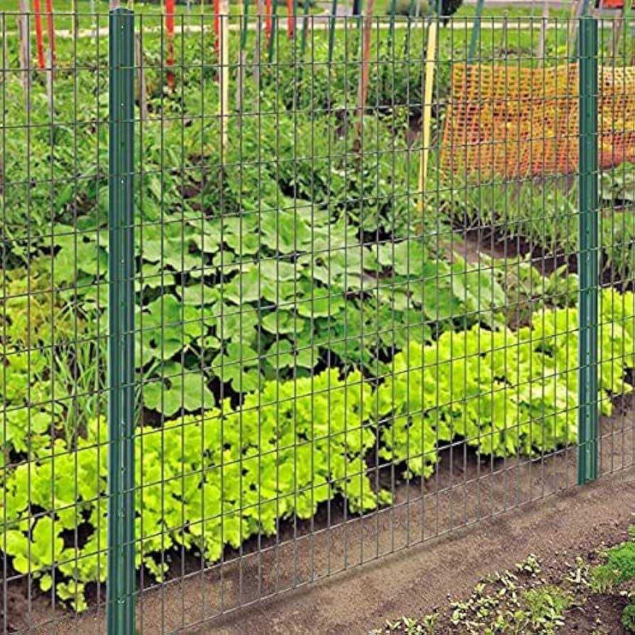 VASGOR Sturdy Duty Metal Fence Post Garden U Post for Fencing - Shop Hardware Tools Online Store