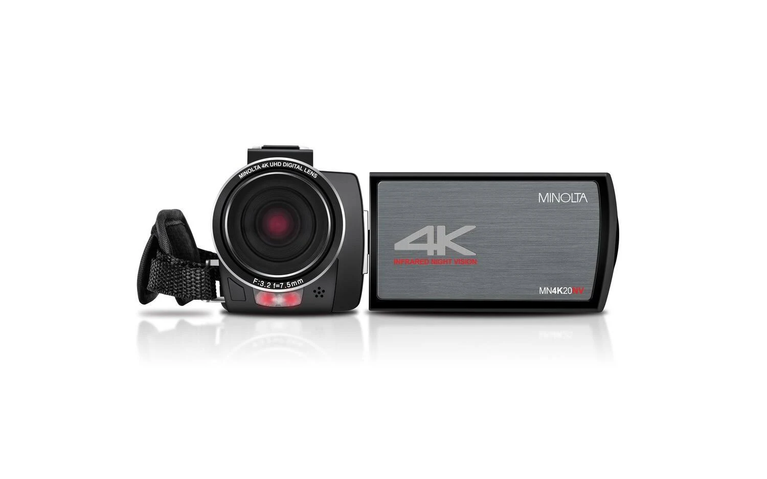 Minolta MN4K20NV 8.0 MP Ultra HD Camcorder - 4K
