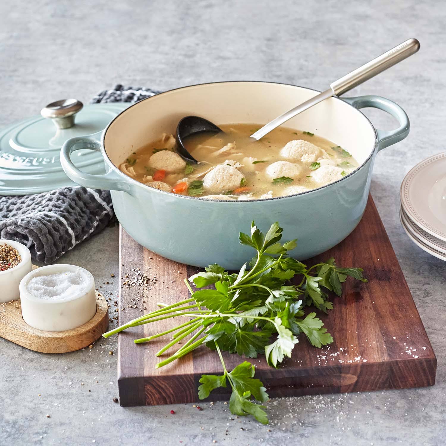 Le Creuset Signature 6.75-Qt. Deep Teal Round Wide Dutch Oven