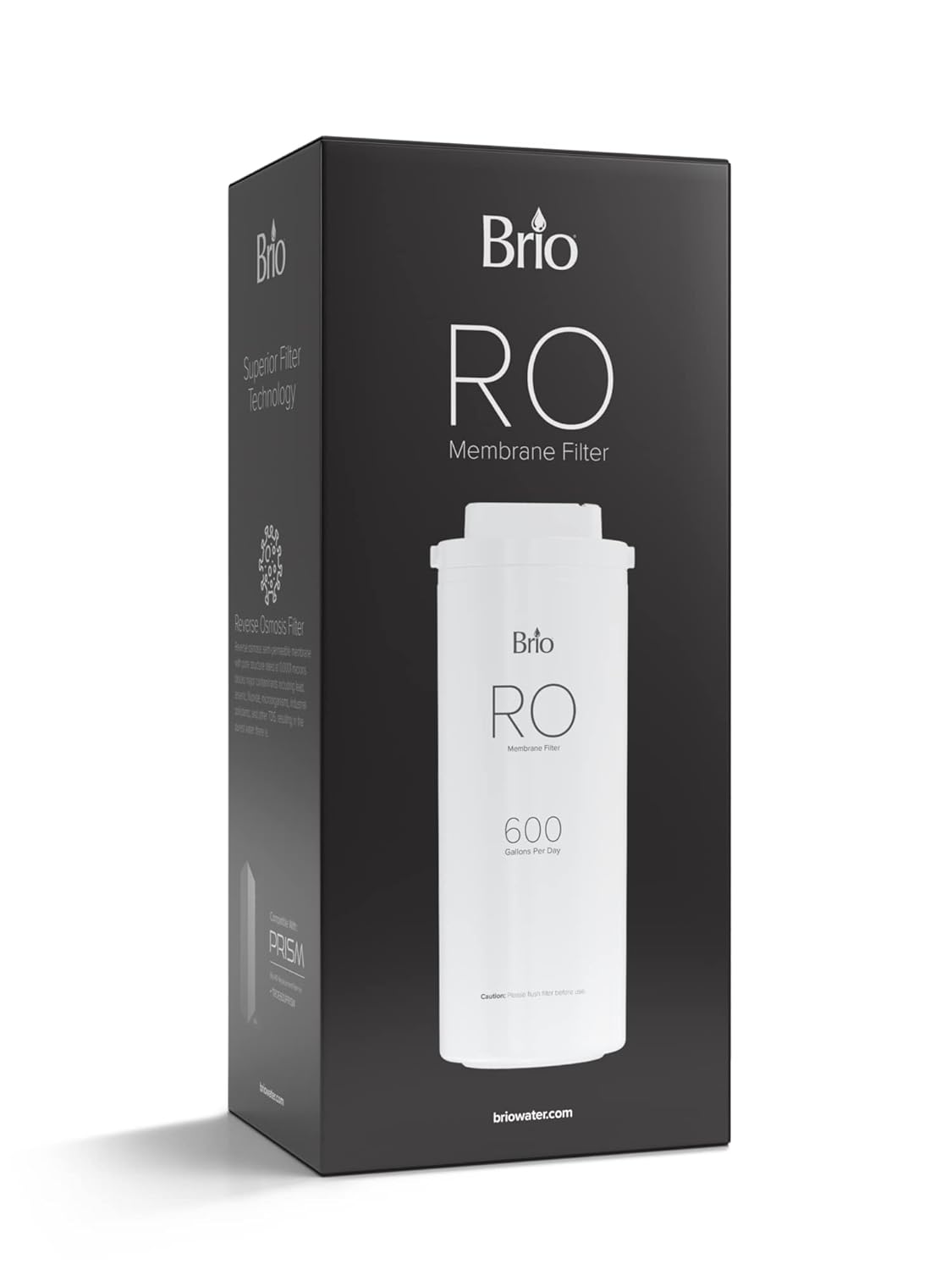 Brio Reverse Osmosis Membrane Replacement Filter for Brio Model TROE600PRISM