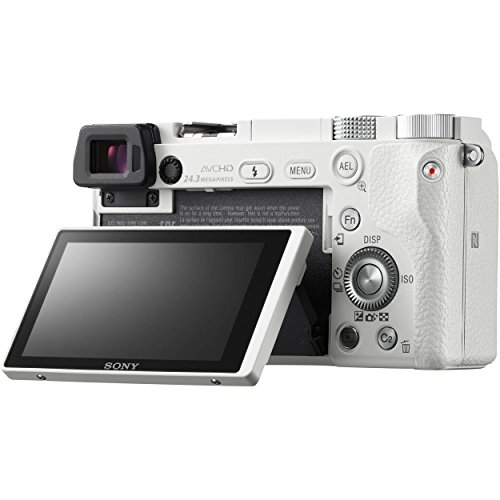 Sony Alpha a6000 Mirrorless Digital Camera with 16-50 mm Lens, 24 MP (White)