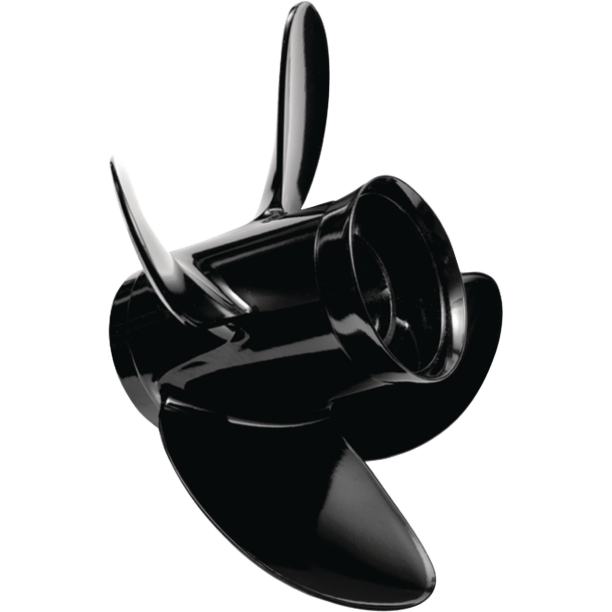Quicksilver Nemesis 25-30hp Aluminum 4-Blade PROPELLER RH
