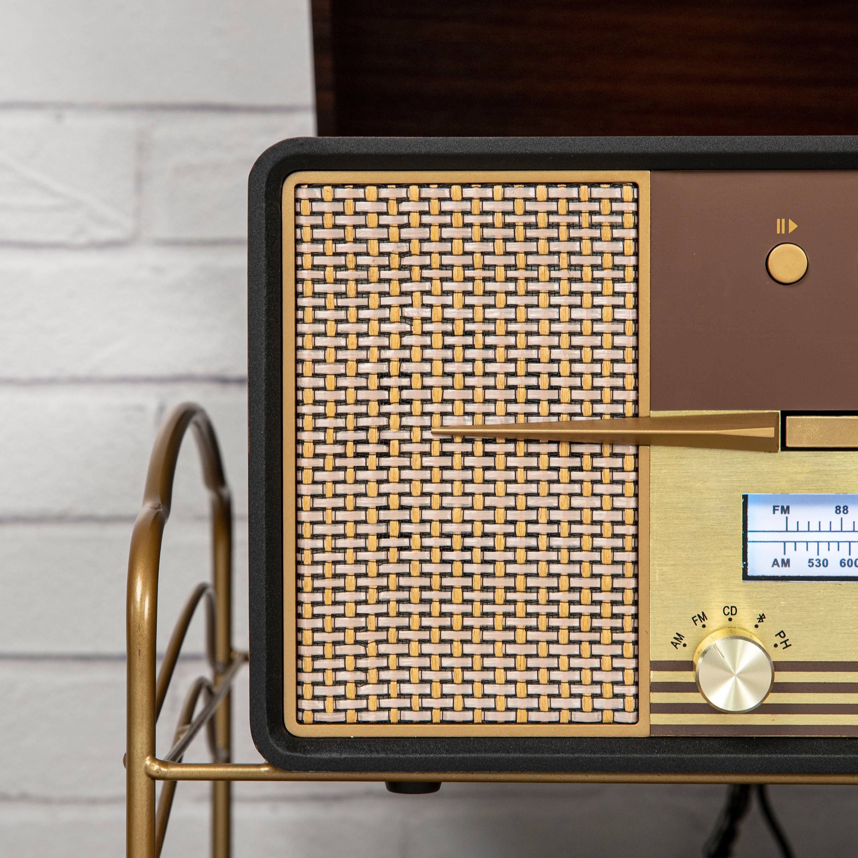 Crosley Rhapsody Entertainment Center - Mahogany