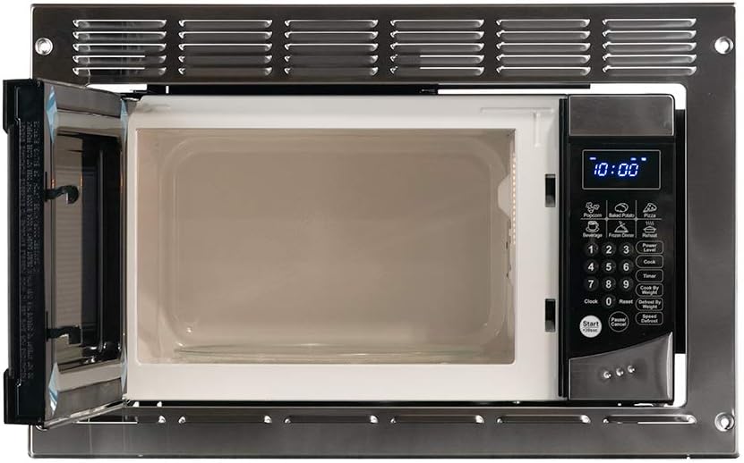 Freestanding RV/Camper Microwave .9 CuFt | Stainless Steel
