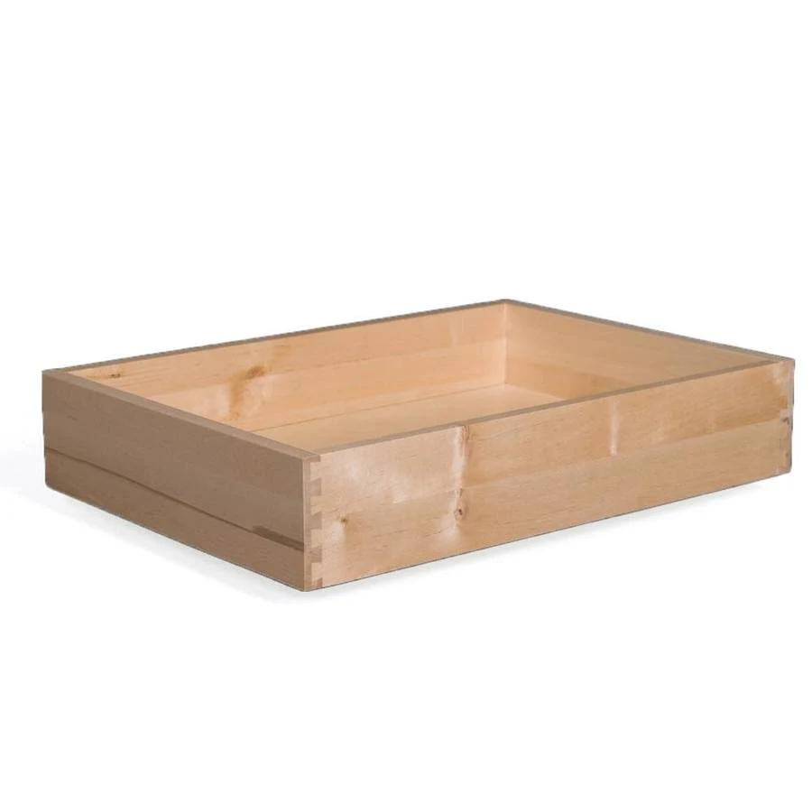 Surfaces 20-in W x 4-in H x 21-in D Natural Birch Cabinet Drawer Box