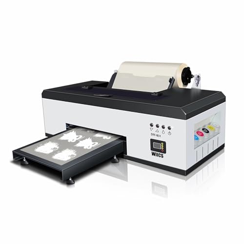 A3 R1390 DTF Printer Transfer Printing Machine with Automatic White Ink Agitation and Timed Circulation for DIY Printing, Direct to Film Printer (B30)