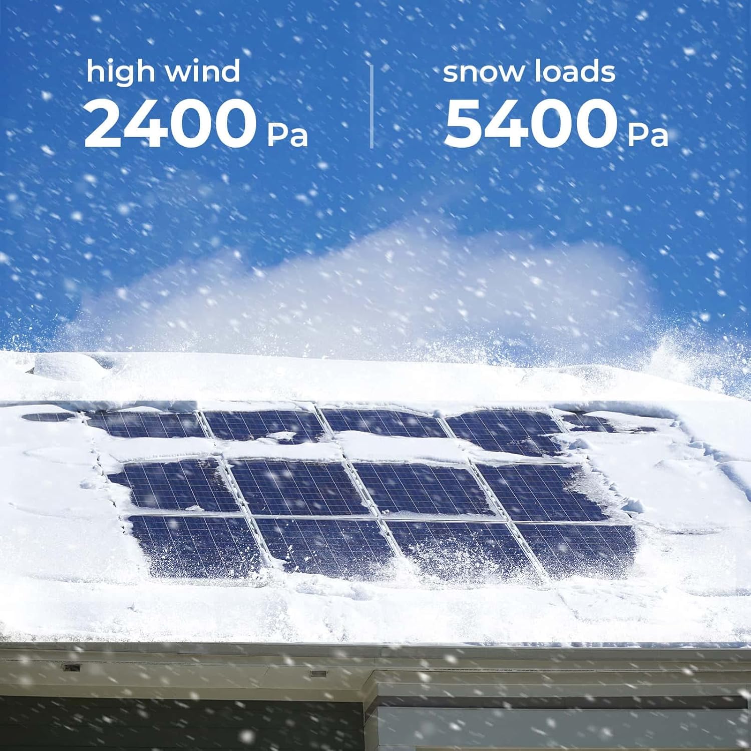 BougeRV 400 Watts Solar Panel, 9BB Cell 22.8% High-Efficiency Class A Module Monocrystalline Technology Work with 12/24 Volts Charger for RV Camping Home Boat Marine Off-Grid(200W * 2)