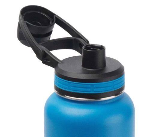 Takeya 59182 40 oz Thermoflask Black u0026 Silver - Pack of 2