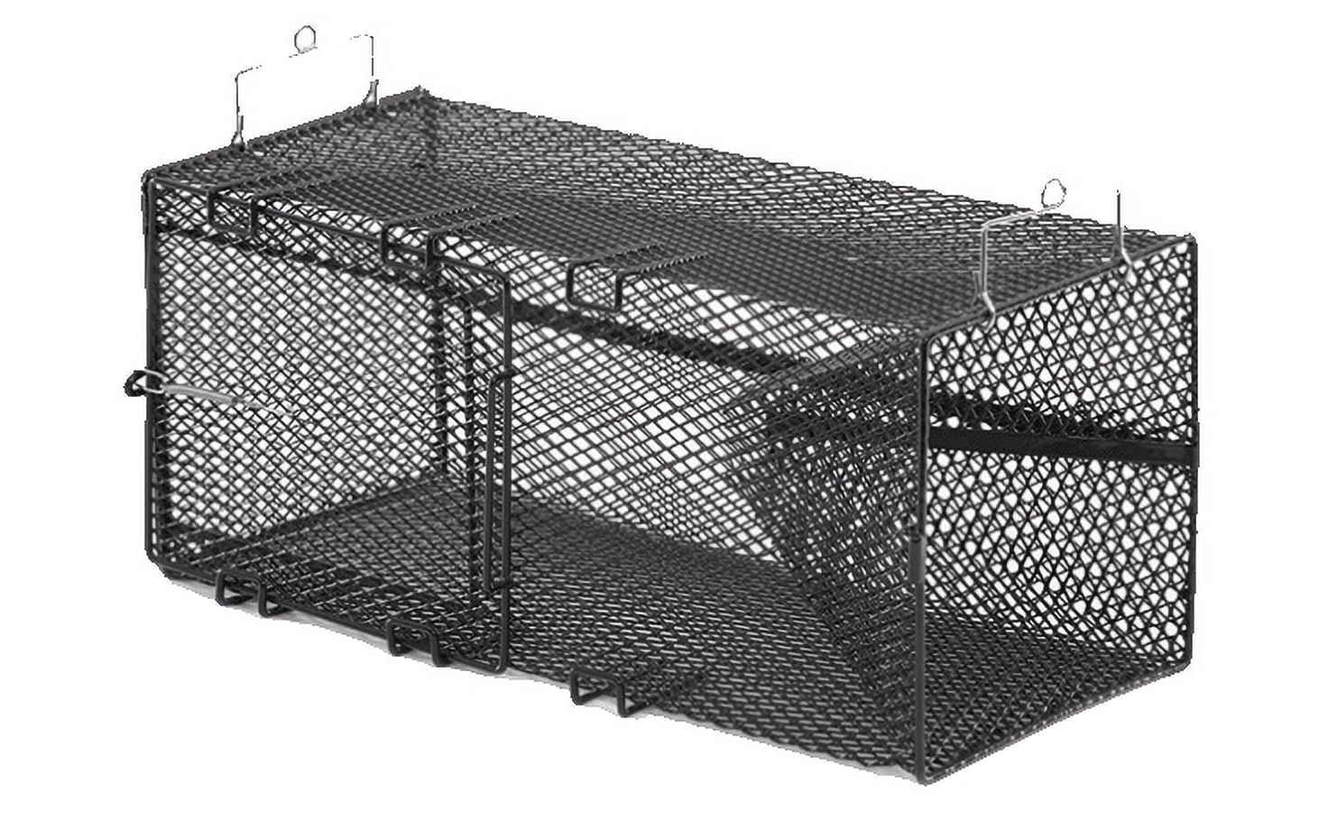 Frabill Black Pinfish Rectangular Trap - 18" x 12" x 8" [1264] - Curated Treasures Market