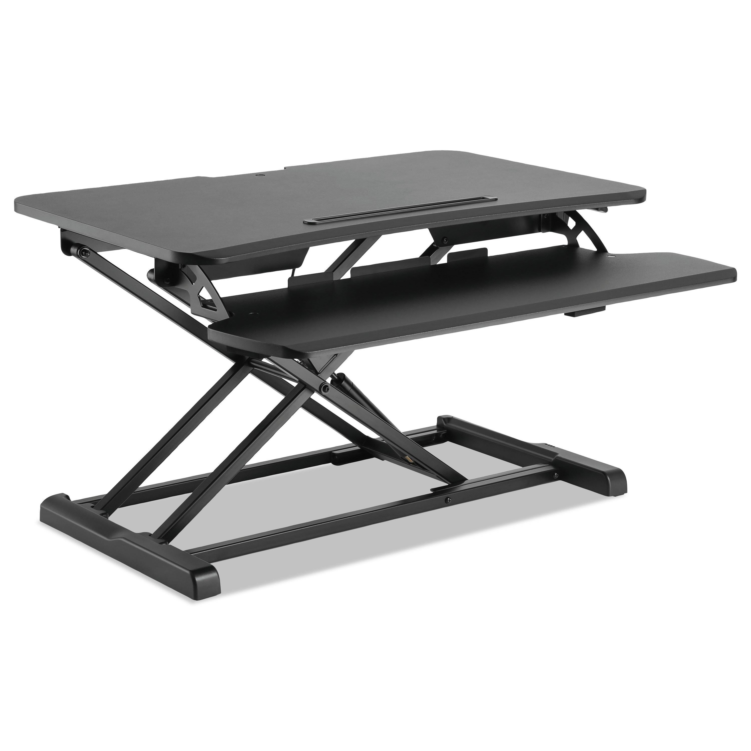 Alera AdaptivErgo Sit-Stand Workstation Black AEWR3B