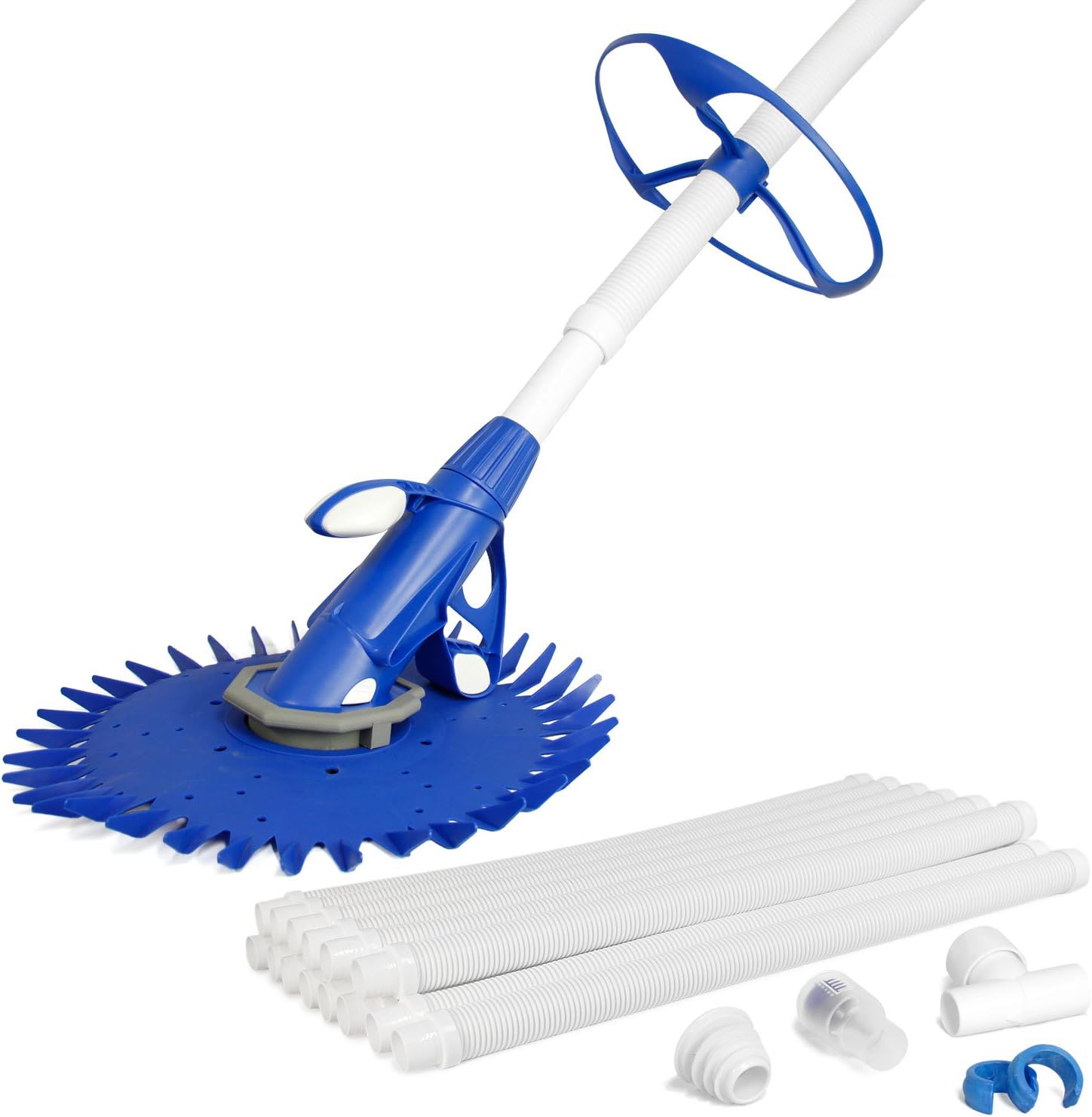 U.S. Pool Supply Professional Automatic Pool Vacuum Cleaner - Powerful Suction That Removes Swimming Pool Debris, Cleans Floors, Walls and Steps
