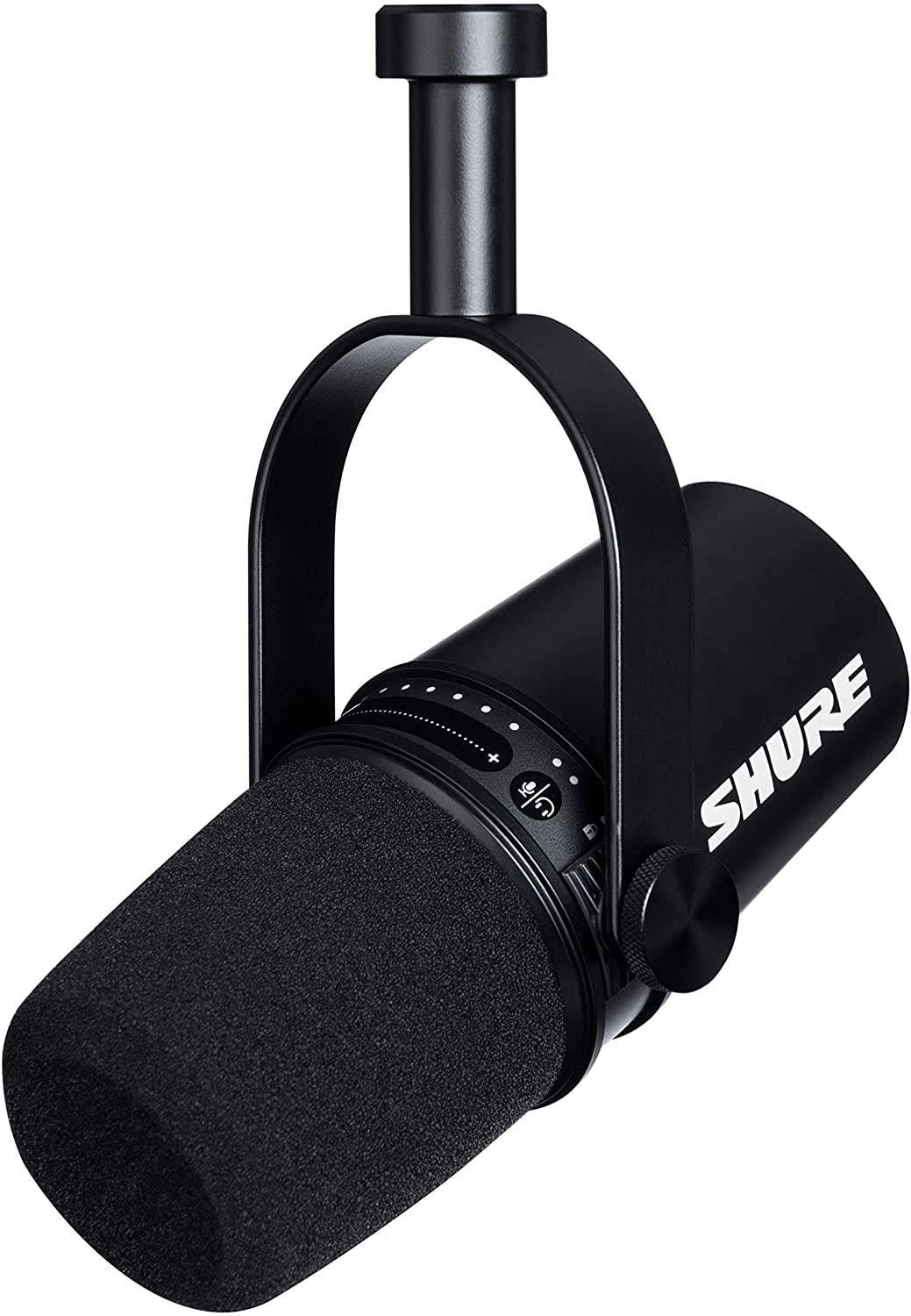 Shure MV7 USB Podcast Microphone - Silver