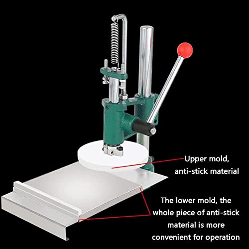 Pizza Press, Stainless Steel Manual Sheeter Pasta Maker, Pizza Dough Machine, Home Manual Pizza Press for Commercial or Family (Size : 18cm)