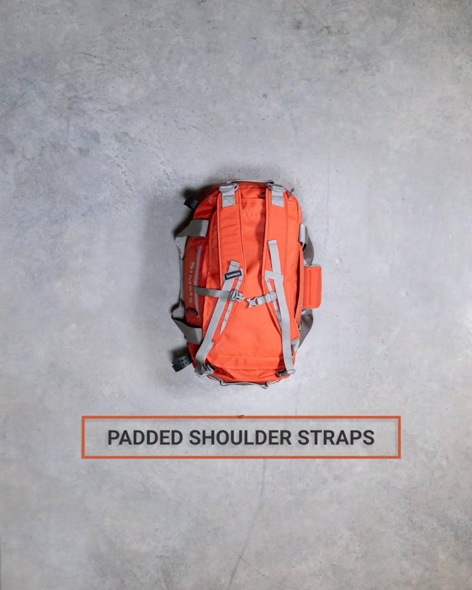 Simms GTS Gear Duffel 50 LITER Carbon