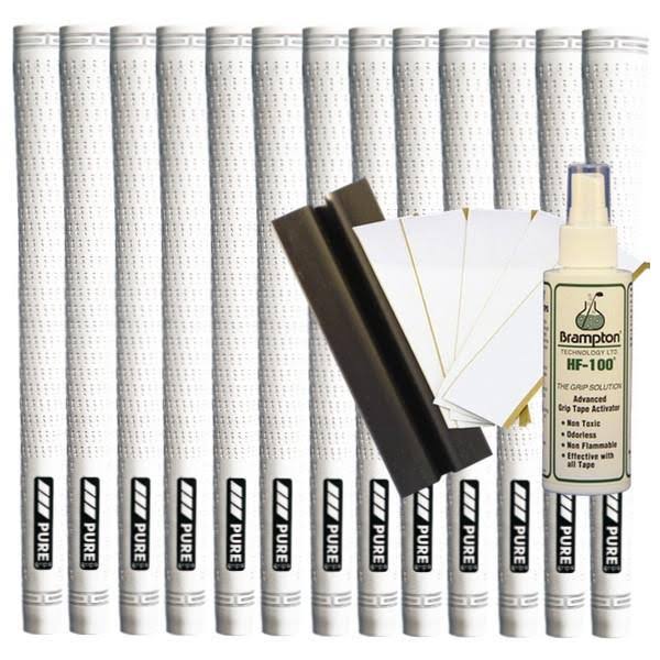Pure Pro Standard - White (13pcs + Golf Grip Kit)