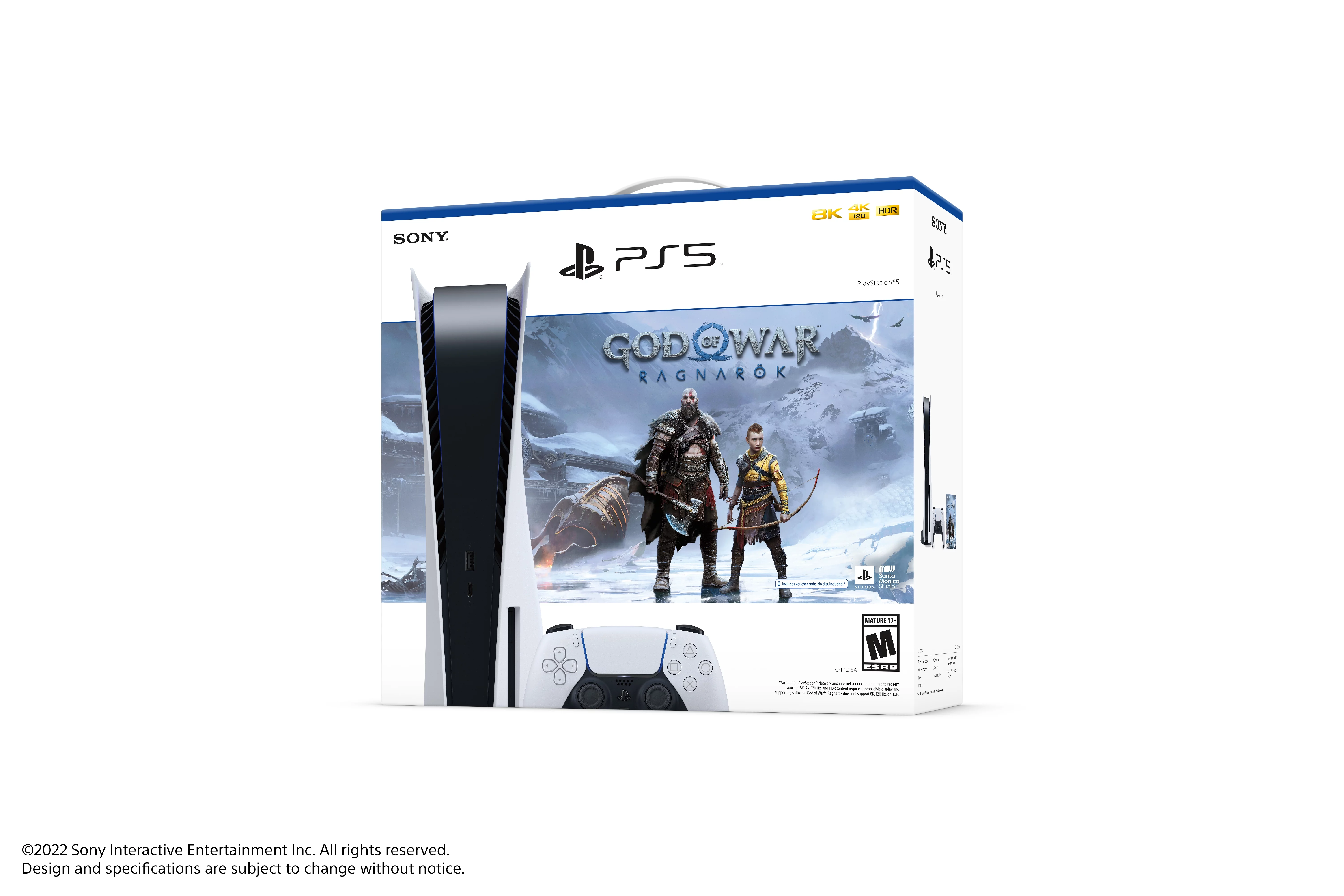 PlayStation 5 Console – God of War Ragnarok Bundle